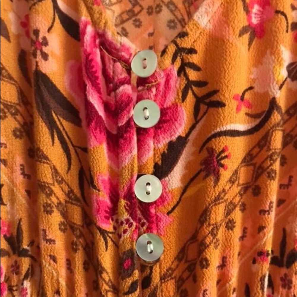 🧡SWAP 🧡Spell Babushka Gown in Amber - Picture 3 of 4